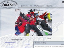 Tablet Screenshot of naasf.com